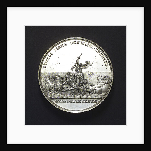 Medal commemorating the Battle of La Hogue, 1692; reverse by Jan Luder