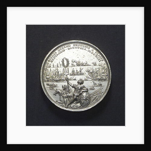 Medal commemorating the Battle of La Hogue, 1692; obverse by R. Arondeaux