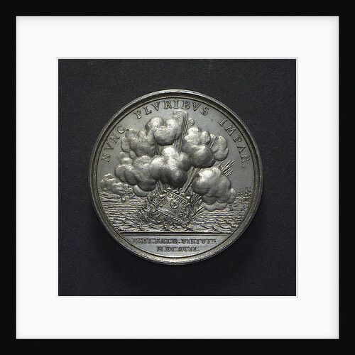 Medal commemorating the Battle of La Hogue, 1692; reverse by unknown