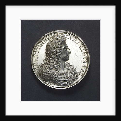 Medal commemorating the bombardment of Havre, 1694; obverse by J. Boskam