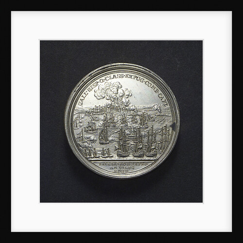 Medal commemorating the Expedition to Vigo Bay, 1702; reverse by J. Boskam