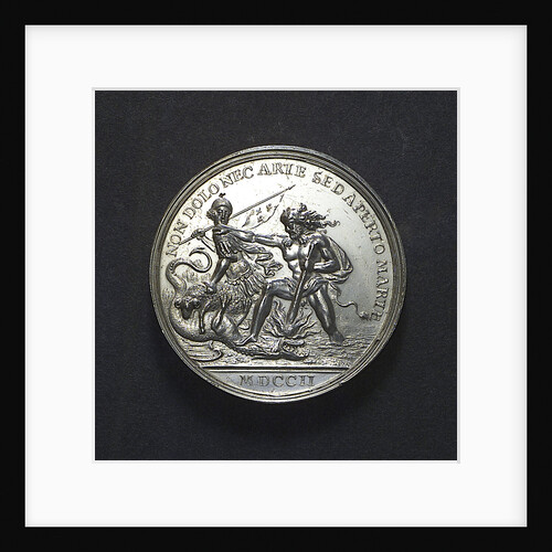 Medal commemorating the Expedition to Vigo Bay, 1702; reverse by J. Boskam