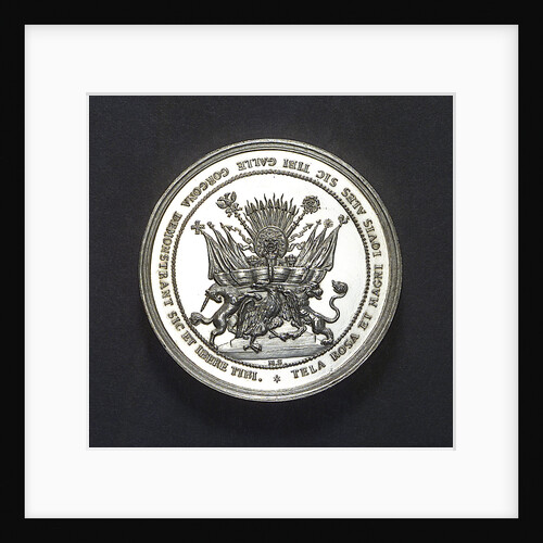 Medal commemorating the Expedition to Vigo Bay, 1702; reverse by M. Smeltzing