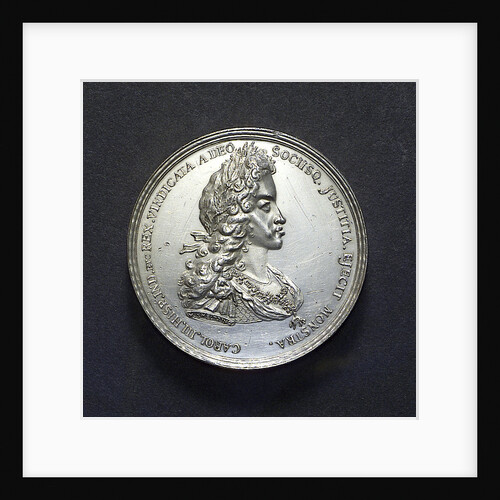 Medal commemorating the relief of Barcelona, 1706; obverse by M. Smeltzing