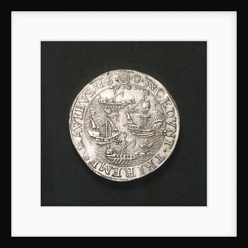 Counter commemorating the Spanish defeat off Sluys and the death of Spinola, 1603; obverse by unknown