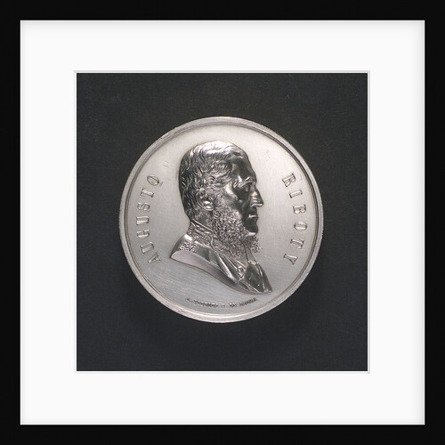 Medal commemorating Admiral Riboty; obverse by A. Pieroni