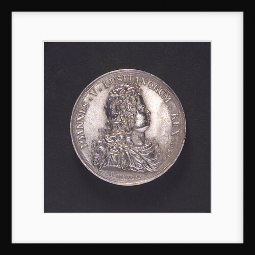 Medal commemorating action off Corfu, victory over the Turks, 1716; obverse by A. Mengin