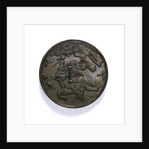 Medal commemorating the capture of the Morea and other successes, 1687; reverse by Martin Brunner