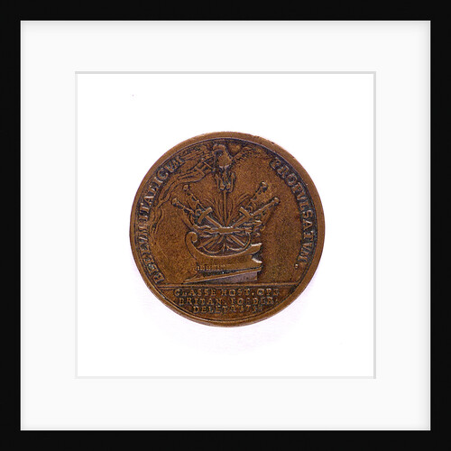 Medal commemorating the Battle of Cape Passaro, 1718; obverse by B. Richter
