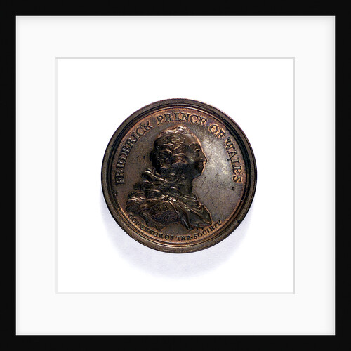 Medal commemorating the Free British Fishery Society; obverse by L.C. Koch