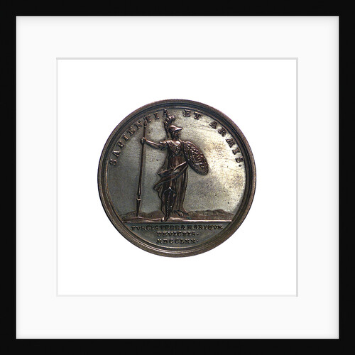 Medal commemorating the victories over the Turks; reverse by J.L. Oexlein