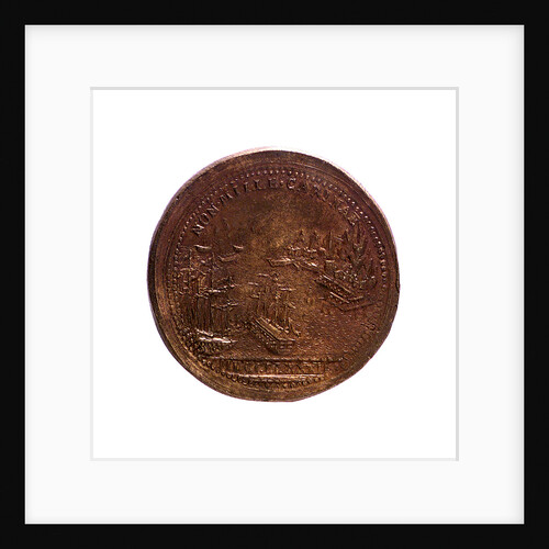 Medal commemorating the defence of Gibraltar and General Eliott, 1779-83; reverse by J. Weber