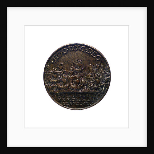 Medal commemorating the defeat of the Turkish fleet, 1455; reverse by unknown