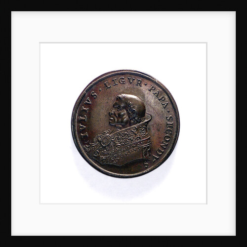 Medal commemorating Civitavecchia fortified; obverse by unknown