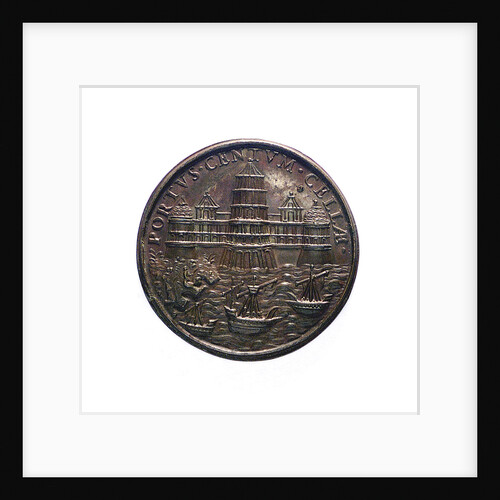 Medal commemorating Civitavecchia fortified; reverse by unknown