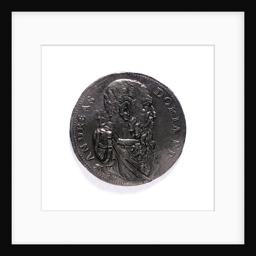 Medal commemorating Admiral Andrea Doria; obverse by L. Leoni