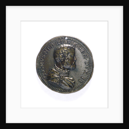 Medal commemorating the reconstructed Port of Elba; obverse by D. Poggini