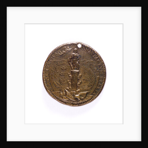 Medal commemorating the Battle of Lepanto, 1571; reverse by G.V. Melone