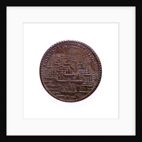 Medal commemorating the Battle of Lepanto, 1571; reverse by I.A. Rossi