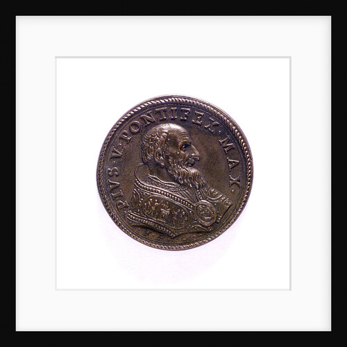 Medal commemorating peace after the Battle of Lepanto; obverse by G.F. Bonzagna