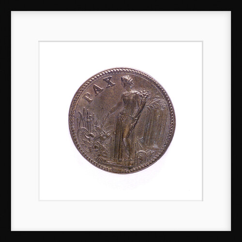 Medal commemorating peace after the Battle of Lepanto; reverse by G.F. Bonzagna