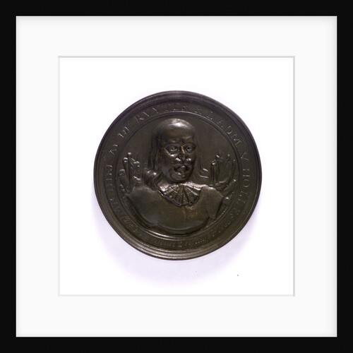 Medal commemorating Admiral de Ruyter and the Four Days Battle, 1666; obverse by J. Pool
