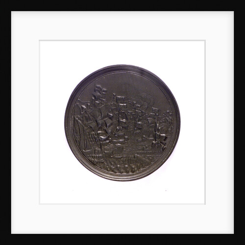 Medal commemorating Admiral de Ruyter and the Four Days Battle, 1666; reverse by J. Pool