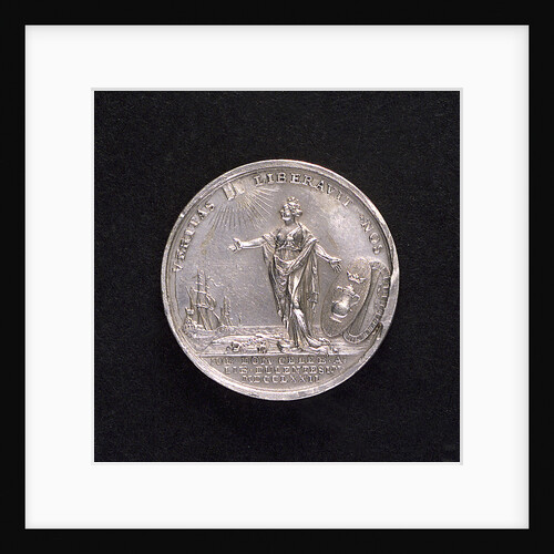 Medal commemorating the bicentenary of the deliverance of Flushing, 1772; reverse by T. van Berckel