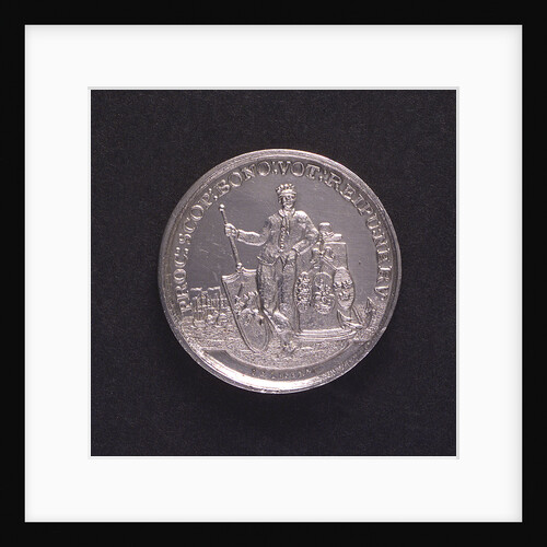 Medal commemorating armed neutrality at sea; obverse by J.M. Lageman