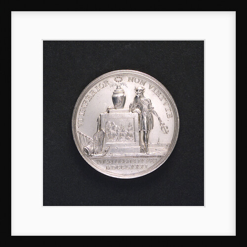 Medal commemorating Admiral Willem Crul of Holland and West Friesland; reverse by Johann Georg Holtzhey