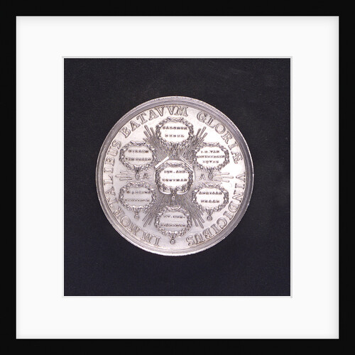 Medal commemorating the Battle of Doggerbank, 1781; reverse by Johann Georg Holtzhey