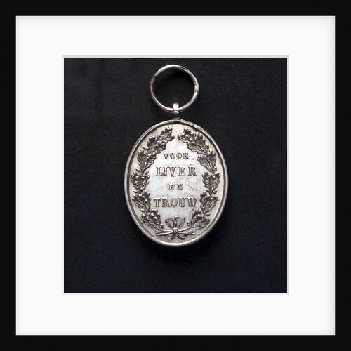 Medal commemorating the Dutch long service; reverse by unknown