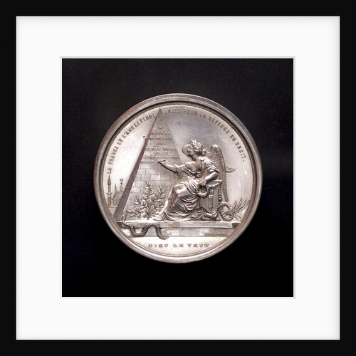 Medal commemorating the Black Sea freed, 1854; reverse by L.J. Hart