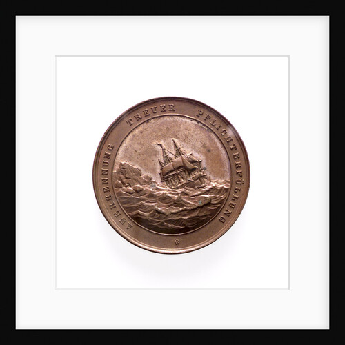 Medal commemorating the Hamburg Society of Underwriters; obverse by Unknown