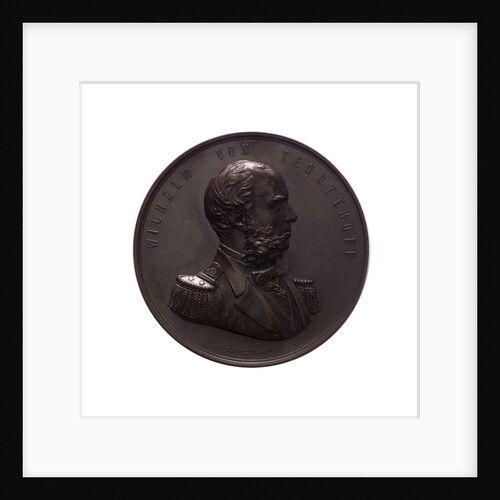 Medal commemorating the Battles of Heligoland and Lissa and Admiral von Tegetthoff; obverse by J. Tautenhayn