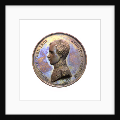 Medal commemorating the Battle of Sidon, 1841; obverse by F. Stiore