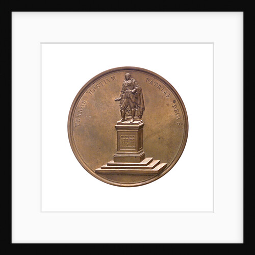Medal commemorating Admiral de Ruyter; obverse by D. van der Kellen Junior