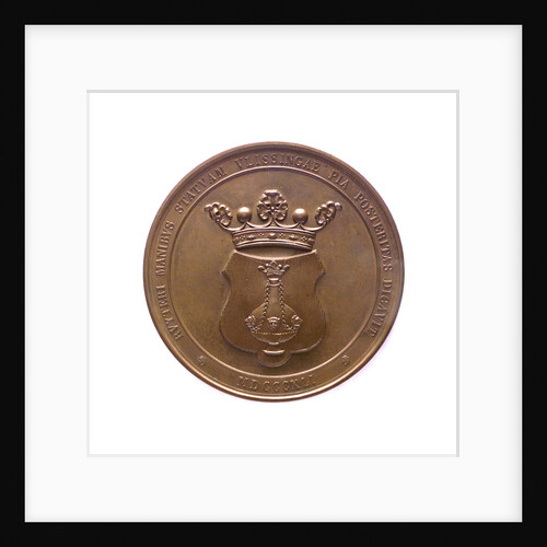 Medal commemorating Admiral de Ruyter; reverse by D. van der Kellen Junior