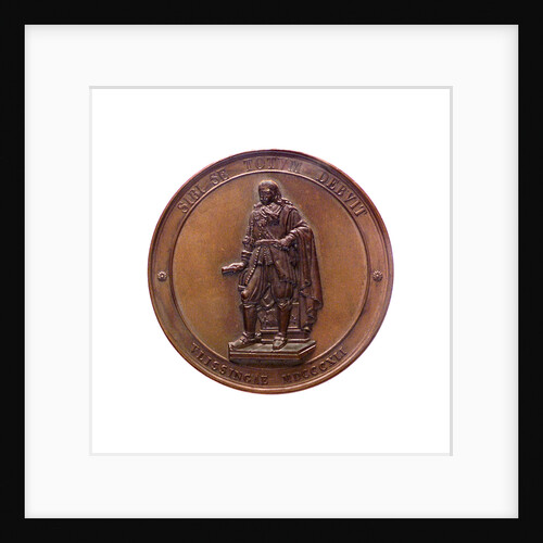 Medal commemorating Admiral de Ruyter; obverse by D. van der Kellen Junior