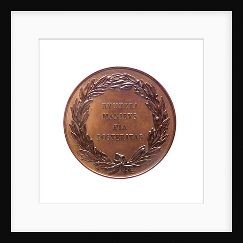 Medal commemorating Admiral de Ruyter; reverse by D. van der Kellen Junior