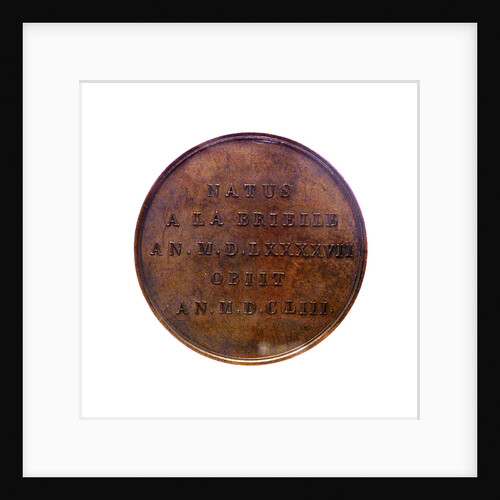 Medal commemorating  Admiral Maarten Harpertszoon van Tromp (1597-1653); reverse by J.H. Simon