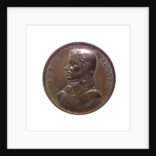 Medal commemorating Admiral Michel Adrianzoon de Ruyter; obverse by J.H. Simon