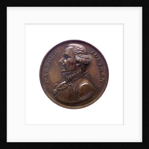 Medal commemorating Admiral Johan Arnold Zoutman (1724-1793); obverse by J.H. Simon