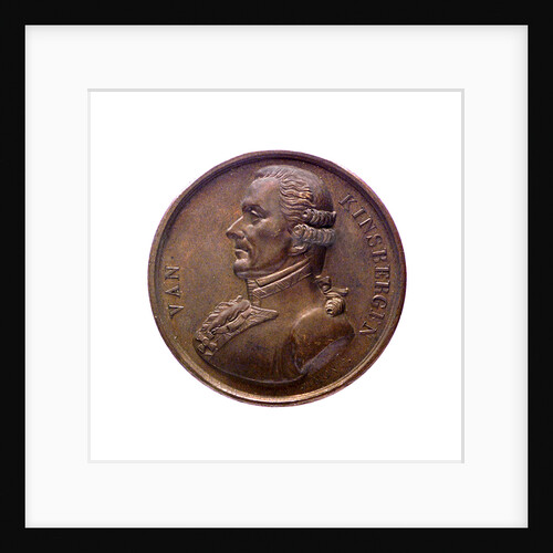 Medal commemorating Admiral J. H. van Kinsbergen; obverse by J.H. Simon