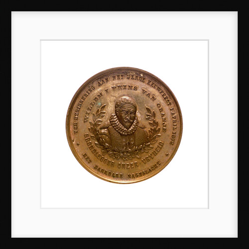 Medal commemorating the tercentenary of the deliverance of Briel; obverse by Posthumus