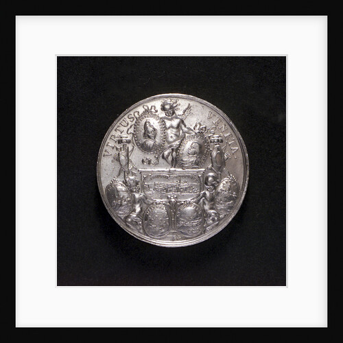 Medal commemorating the victories over the Turks in Morea, 1687; reverse by G. Hautsch