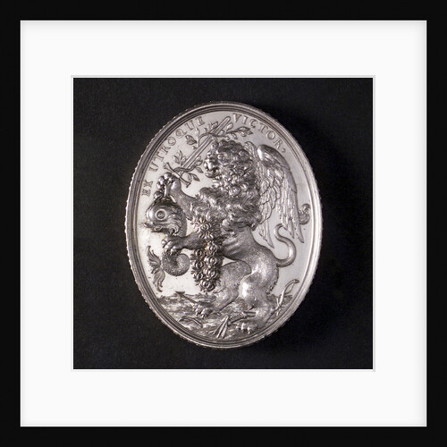 Medal commemorating the victories over the Turks in Morea, 1687; obverse by unknown