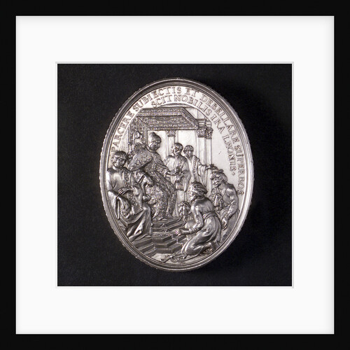 Medal commemorating the victories over the Turks in Morea, 1687; reverse by unknown