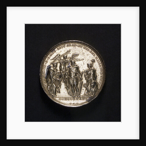 Medal commemorating the Battle of La Hogue, 1692; obverse by P.H. Muller