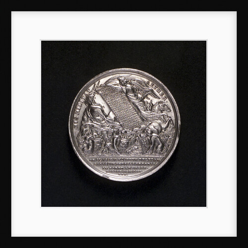 Medal commemorating the Expedition to Vigo Bay, 1702; obverse by G.F. Nurnberger